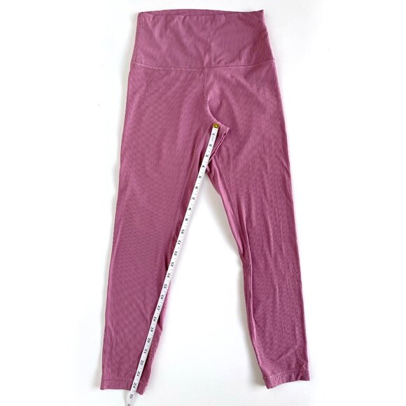 Lululemon Align Ribbed High-Rise 25" Dust Pink Women's Size 6 - Picture 5 of 7